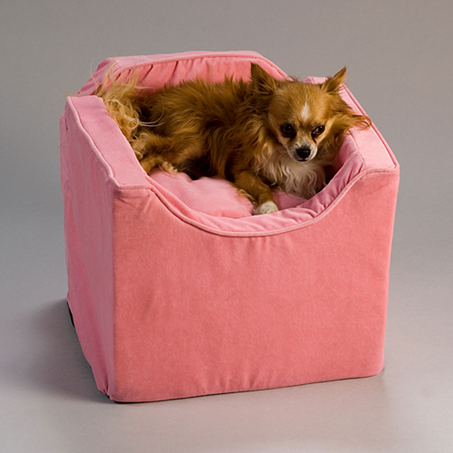 Snoozer Pink Luxury Lookout I Dog Car Seat， Medium