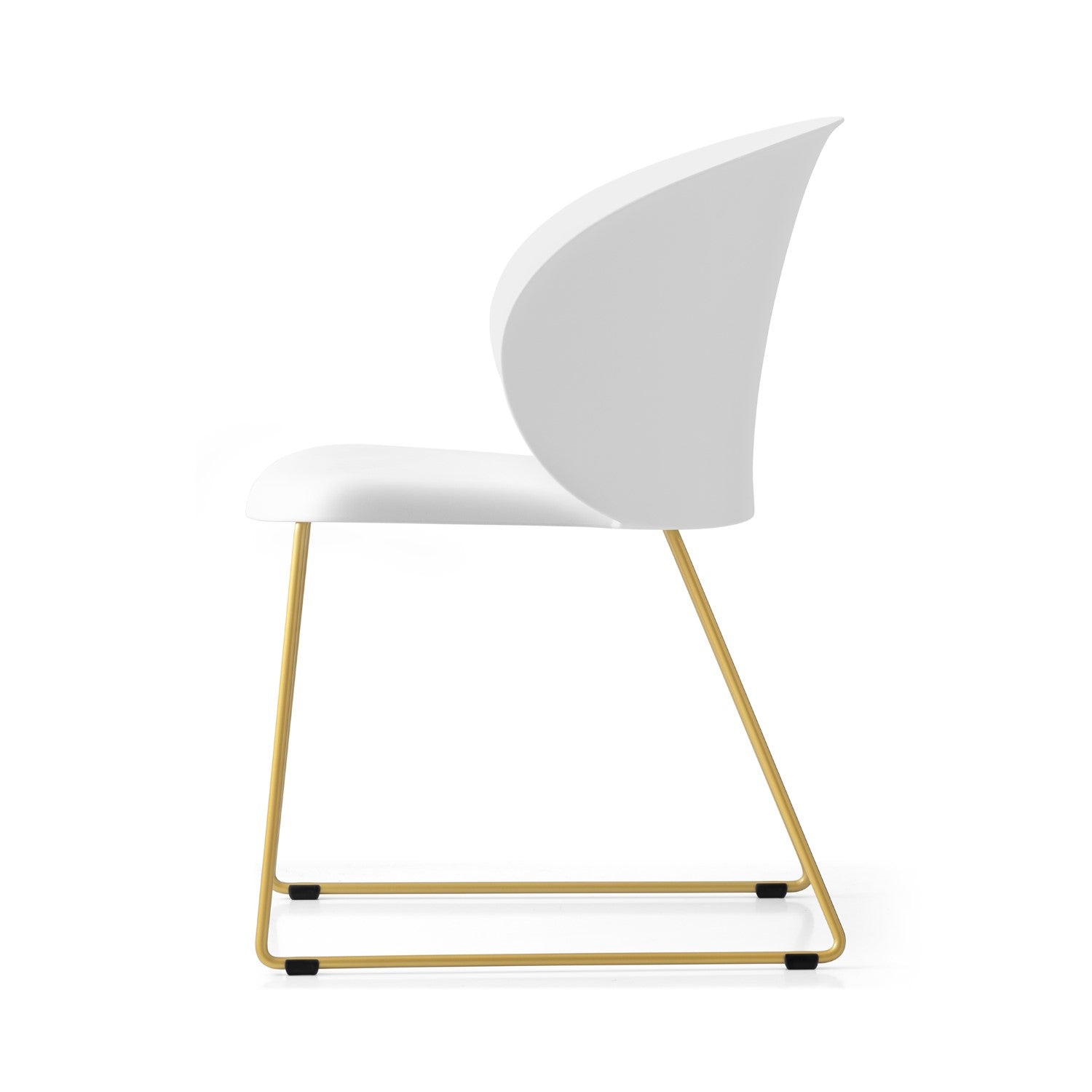 Tuka Indoor/Outdoor Painted Brass Leg Chair