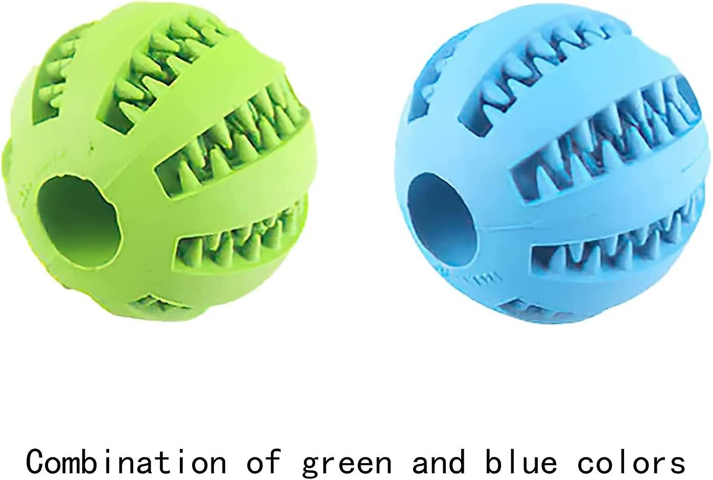 Imwell Dog Toy Balls Nontoxic Bite Resistant Toy Ball For Puppy Small Large Pet Dogs Puppy Cat With Teeth Cleaning/chewing/playing/treat Dispensing Na