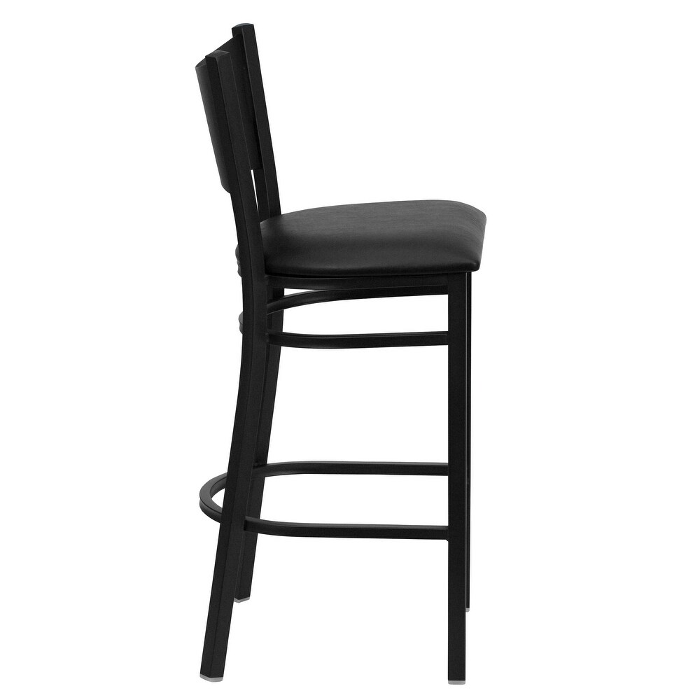 2 Pk. Coffee Back Metal Restaurant Barstool   18.25\