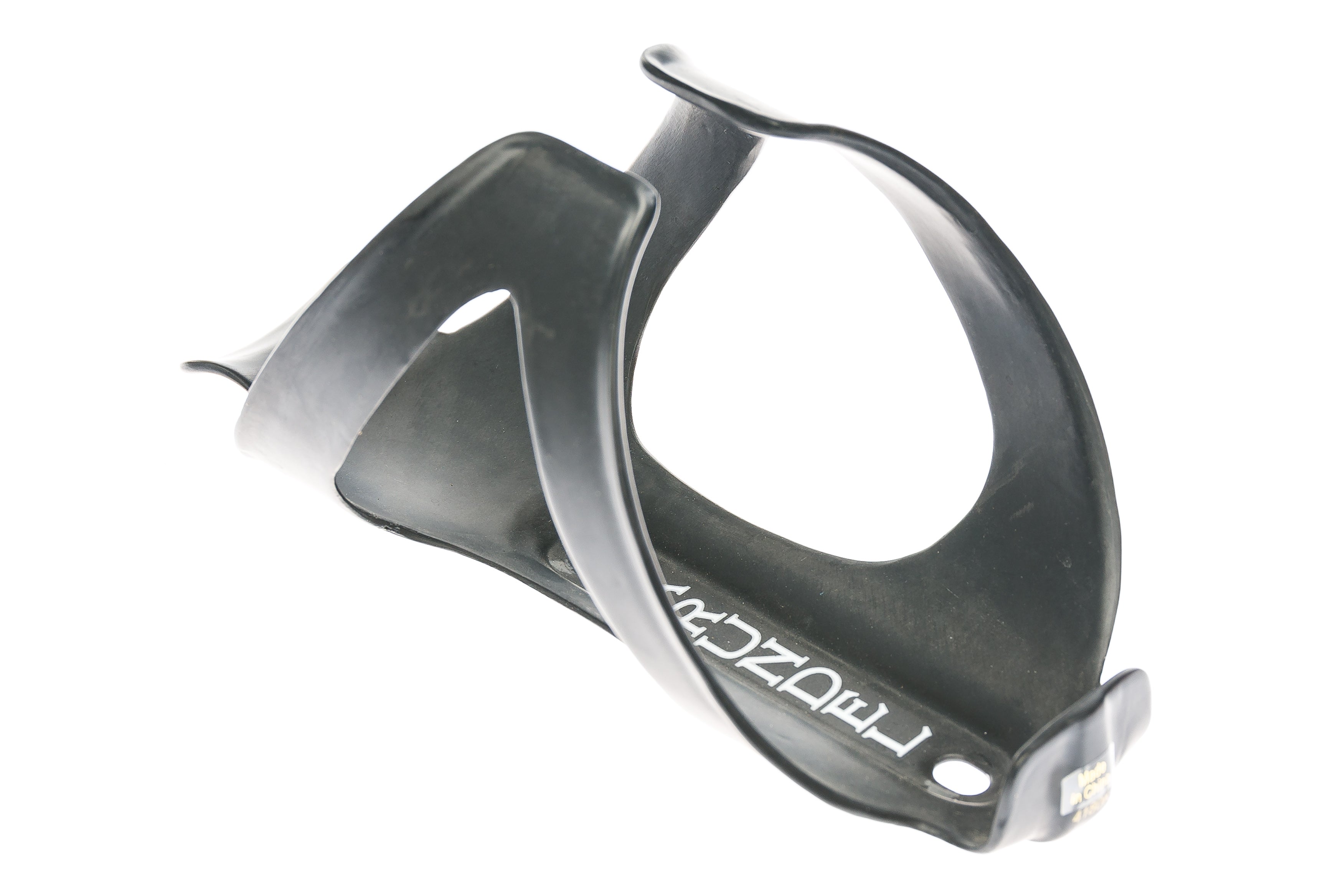 Arundel Dave-O Carbon Water Bottle Cage Matte Black/White Logo