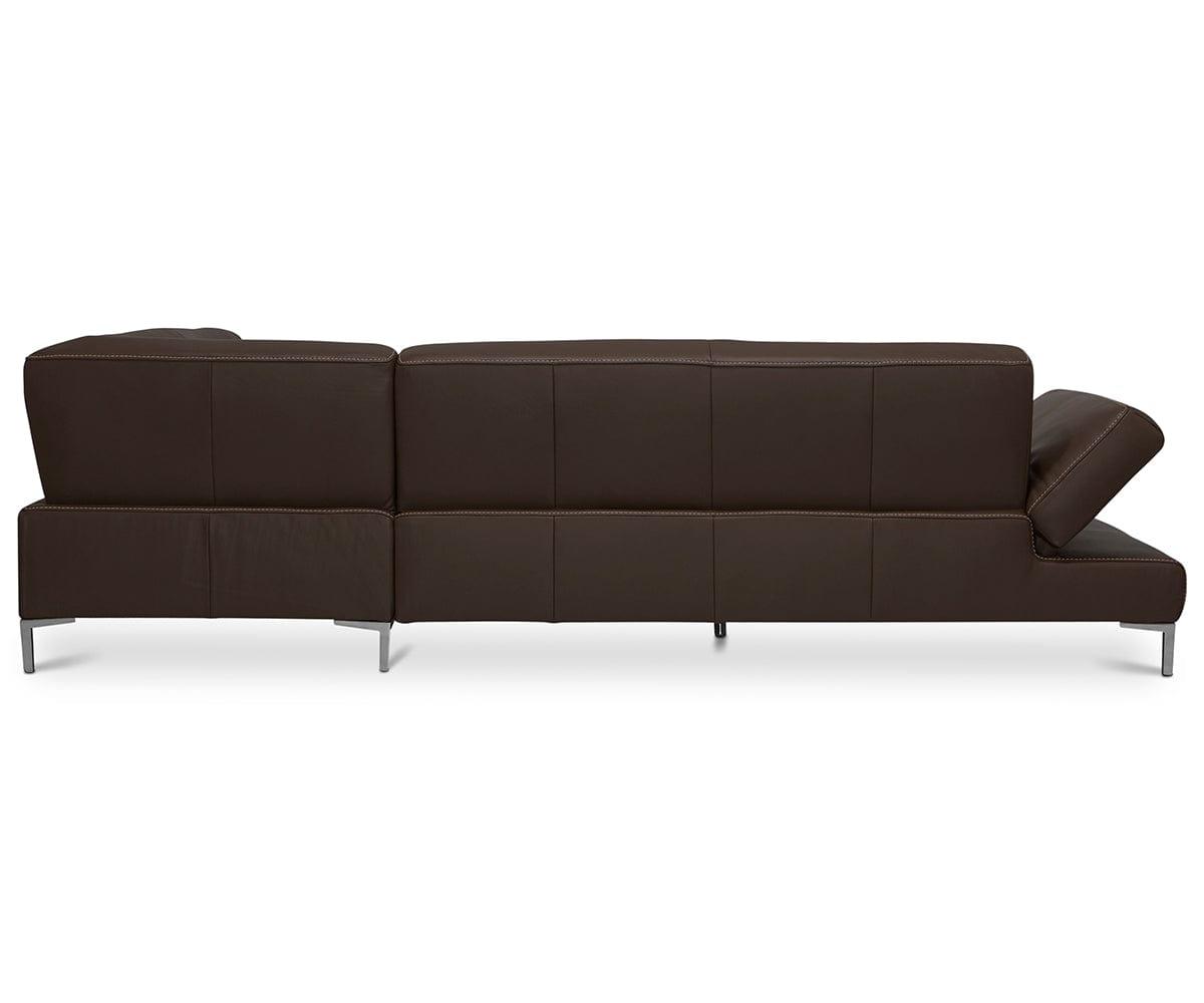 Campsis Leather Right Sectional