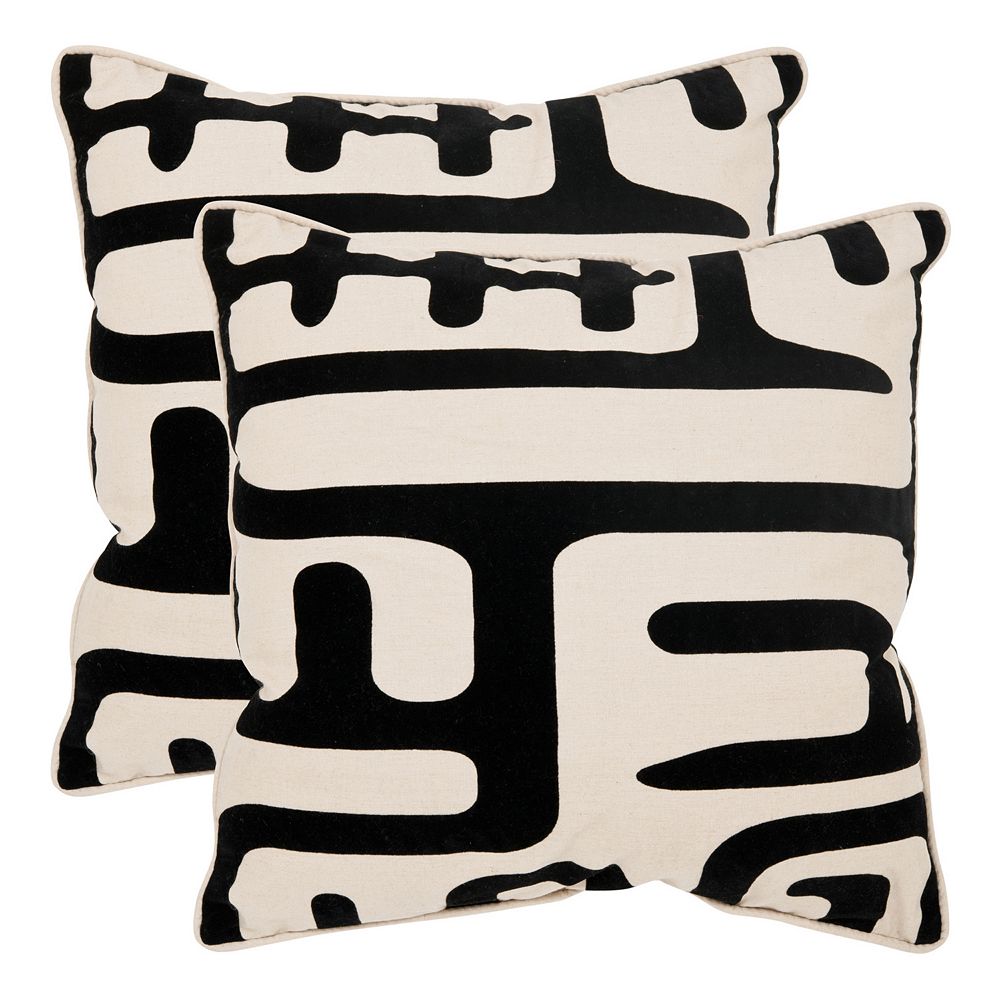 Maize 2-piece 20'' x 20'' Throw Pillow Set