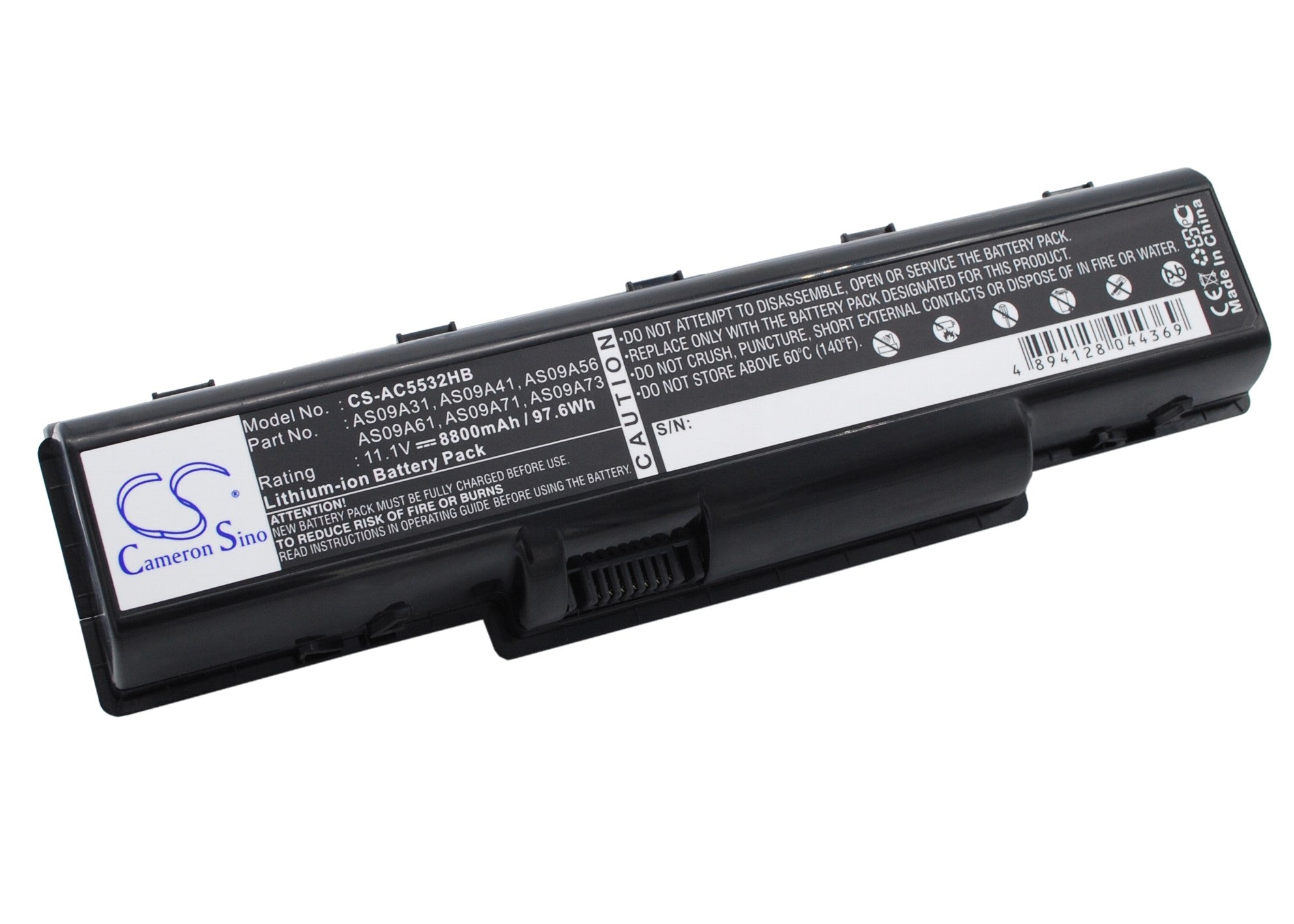 Acer Aspire AS55175661 Aspire 4732 Aspire 4732Z A Replacement Battery BatteryClerkcom Laptop and Notebook