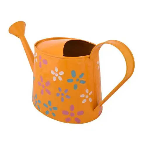 Fancy custom metal orange Watering can luxury made in india for outdoor and indoor plants flowers watering can Home Garden 2023