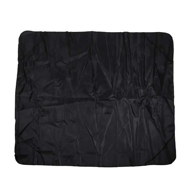 Unique Bargains Universal Car Back Seat Cover Pet Waterproof Non slip Protector Pad Oxford Cloth Black