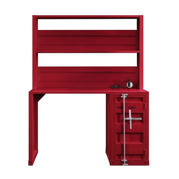 Global Pronex Cargo Wardrobe (Double Door)， Red - - 35665009