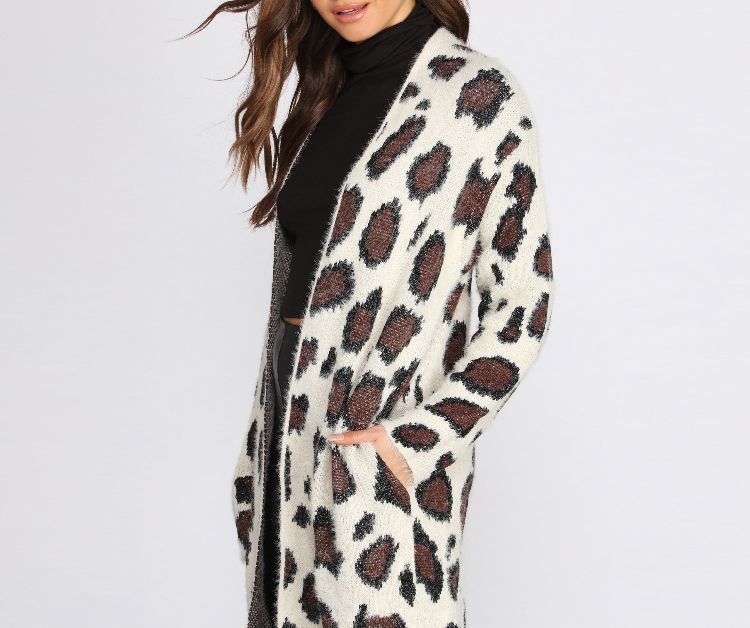 A Long Time Obsession Leopard Cardigan