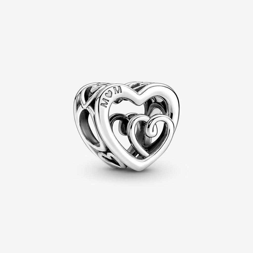 PANDORA  Entwined Infinite Hearts Charm