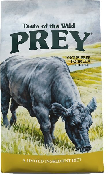 Taste of the Wild PREY Angus Beef Formula Limited Ingredient Recipe Dry Cat Food