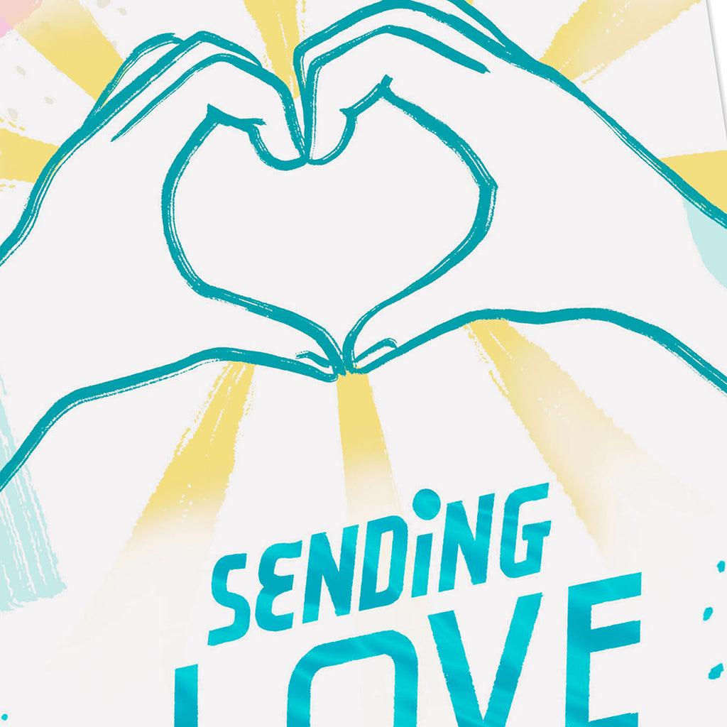 Hallmark  Sending Love Your Way Video Greeting Thinking of You Card