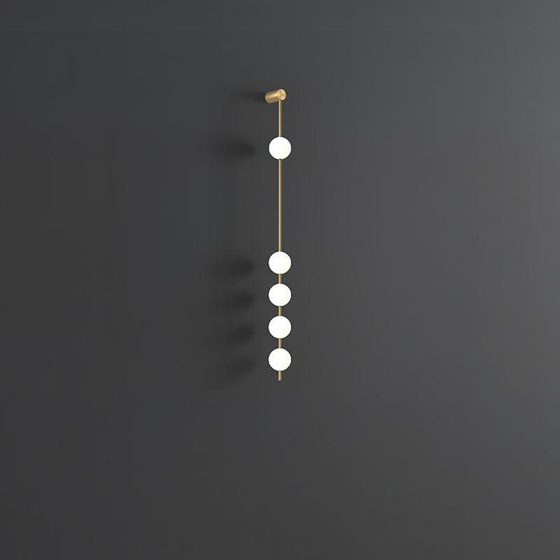 Vertical Balls Wall Lamp