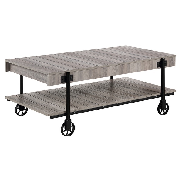 Hyssop Industrial 47-in Coffee Table by Furniture of America