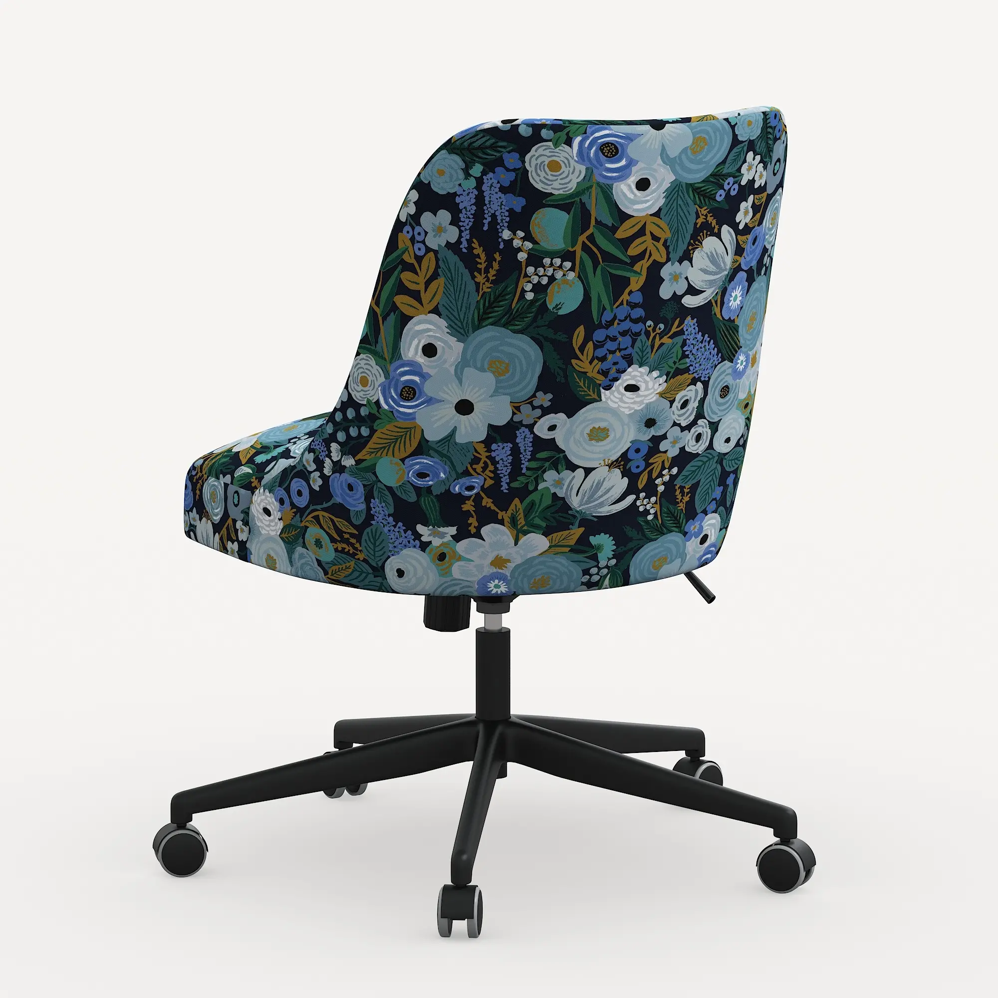 Rifle Paper Co. Oxford Garden Party Blue Office Chair