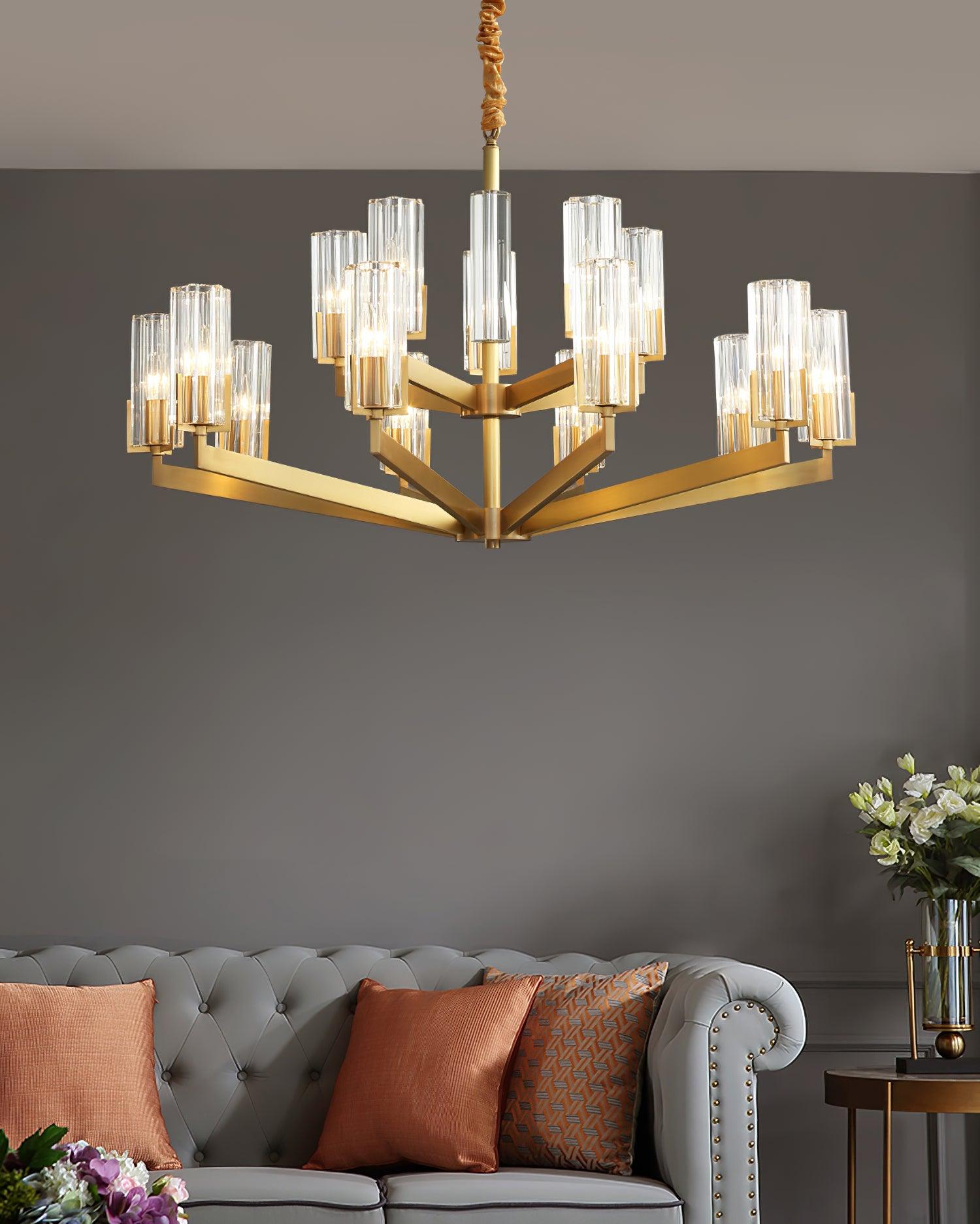 Kayla Brass Chandelier