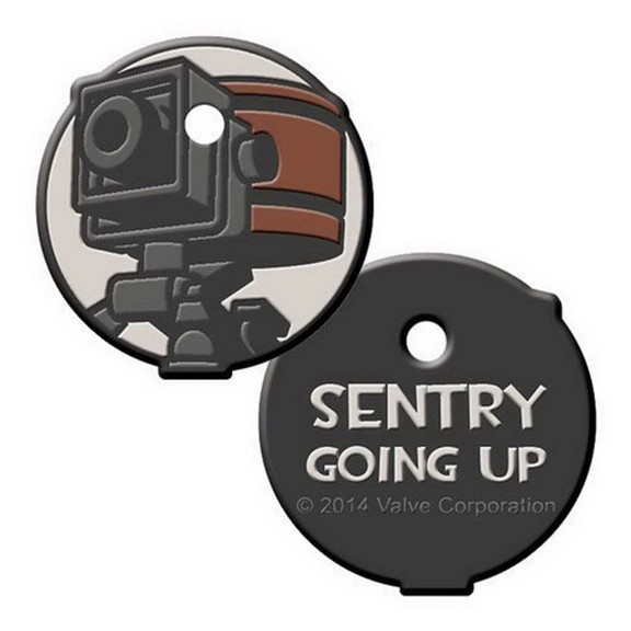 A Crowded Coop Team Fortress 2 Sentry Keycap Key C...