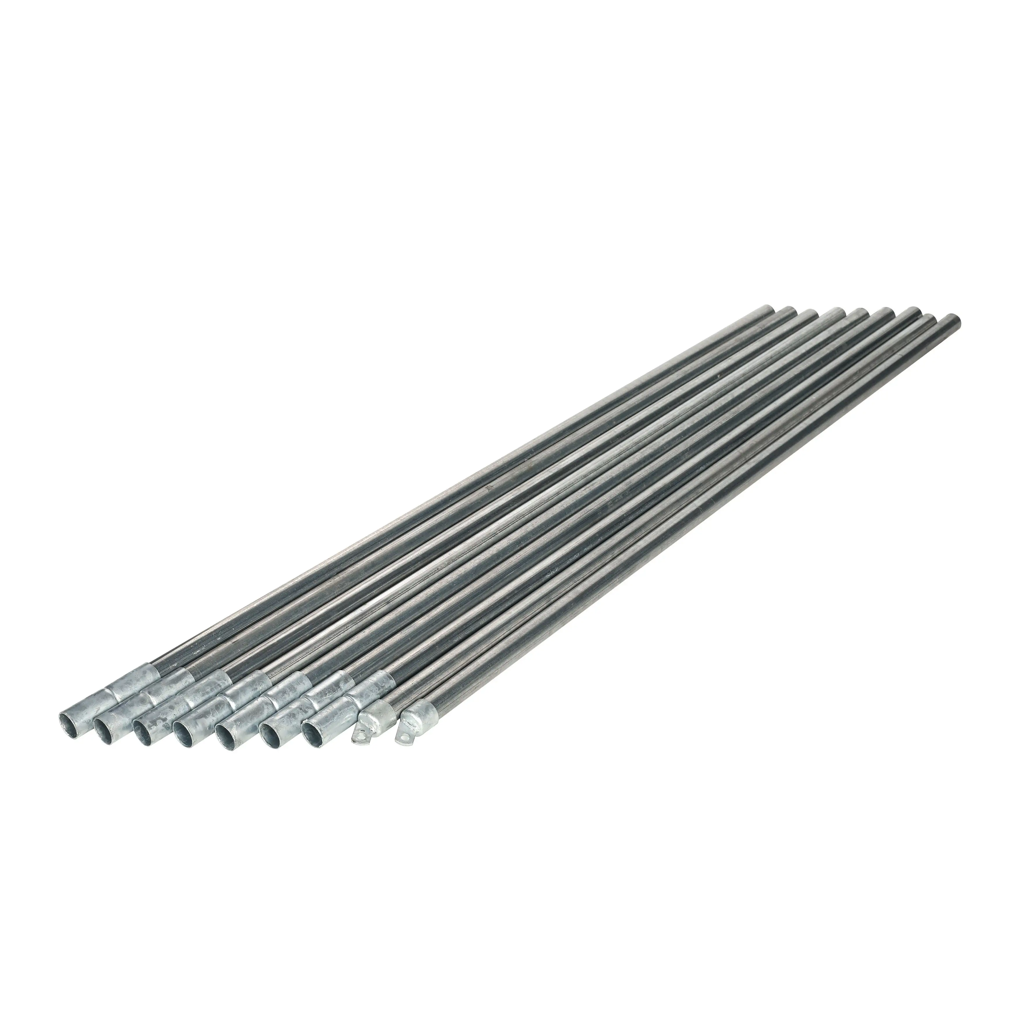 6X50 Galvanized Steel 6 x 50 ft. Chain Link Fence Complete Kit