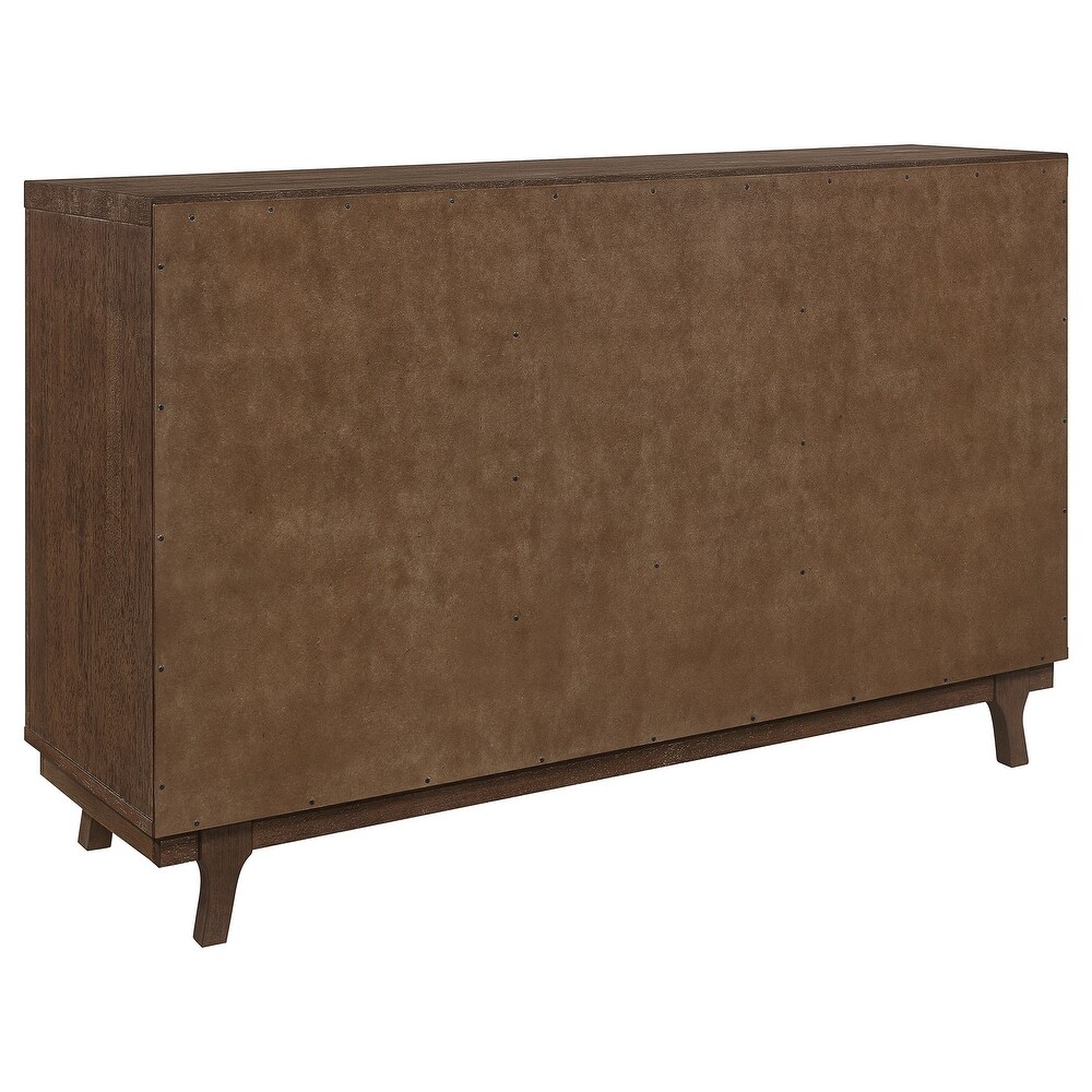 Coaster Furniture Reynolds 2 door Dining Sideboard Server Brown Oak   59.00'' x 17.75'' x 35.75''