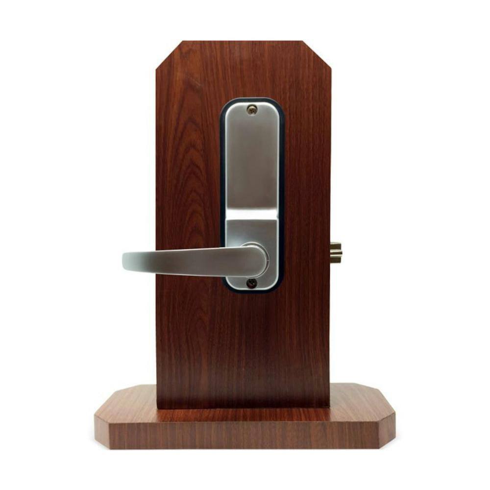 Premier Lock Mechanical Keyless Door Lever Lock With Combination Push Buttons - No Batteries Required KL02