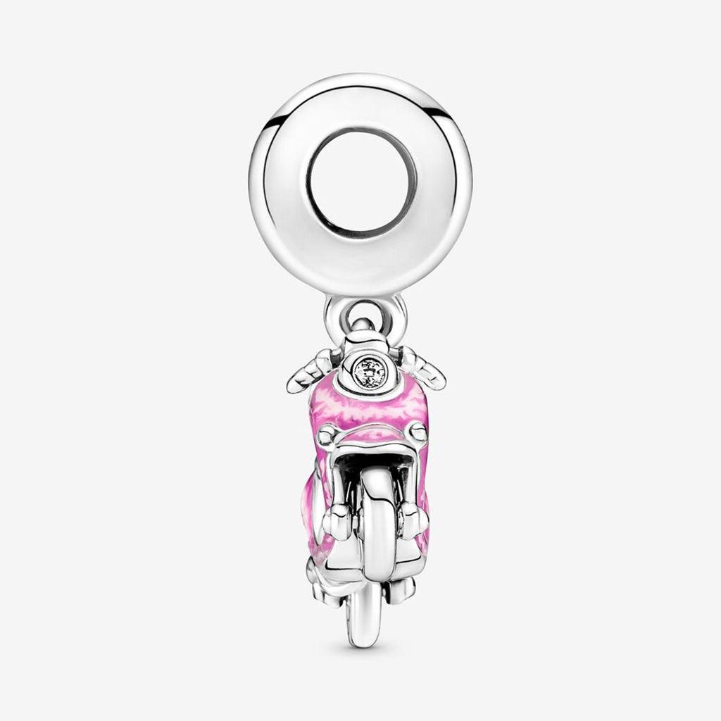 PANDORA  Pink Scooter Dangle Charm