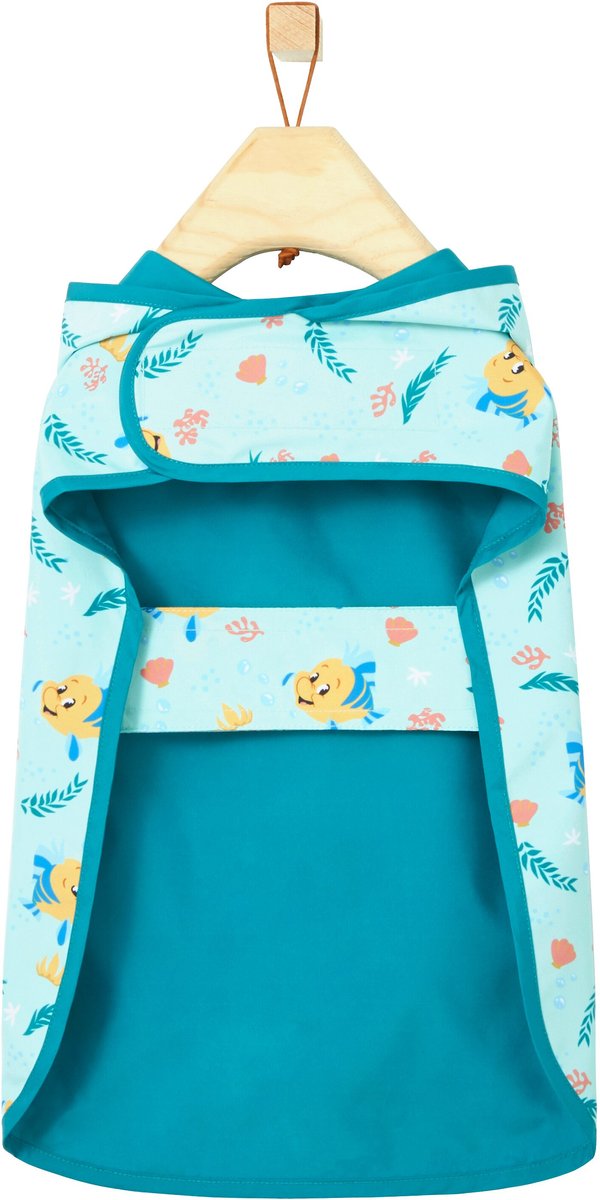 Disney Flounder Print Dog and Cat Raincoat