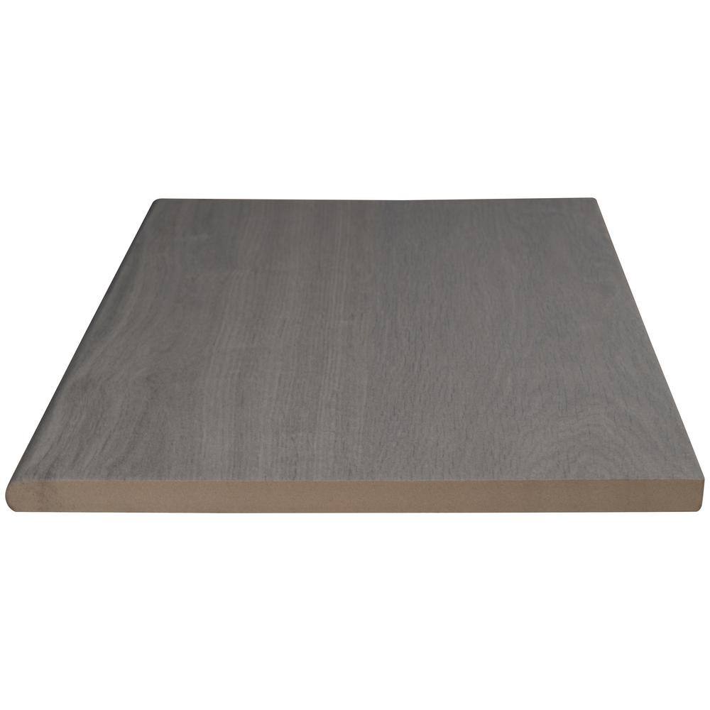 MSI Palmwood Gris 0.79 in. x 13 in. x 24 in. Gray Porcelain Pool Coping (26 Pieces56.33 sq. ft.Pallet) LCOPNPALGRI1324