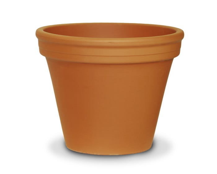 Ceramo 10 inch Red Clay Standard Pot SBX-10-J