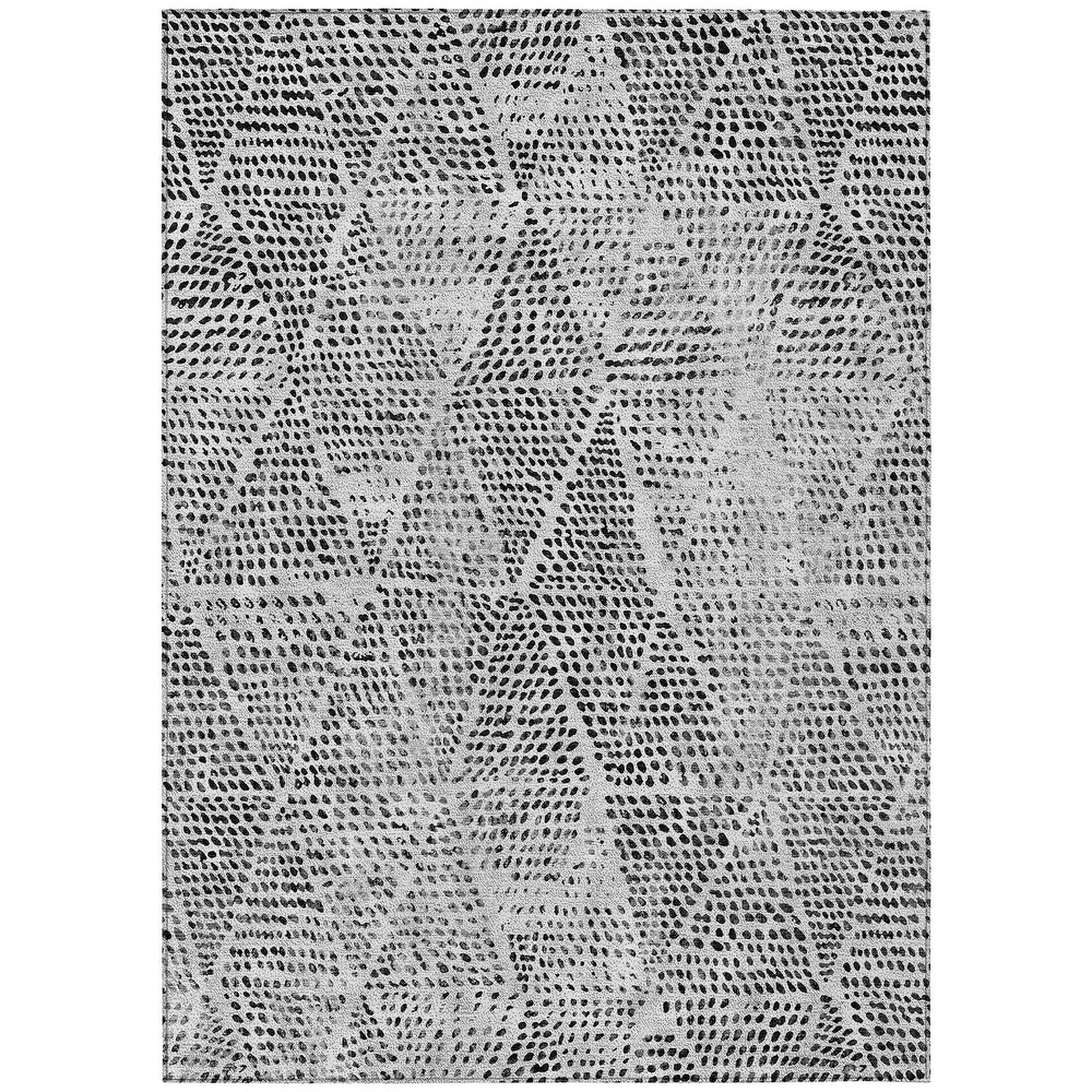 Machine Washable Indoor/ Outdoor Chantille Contemporary Diamonds Rug