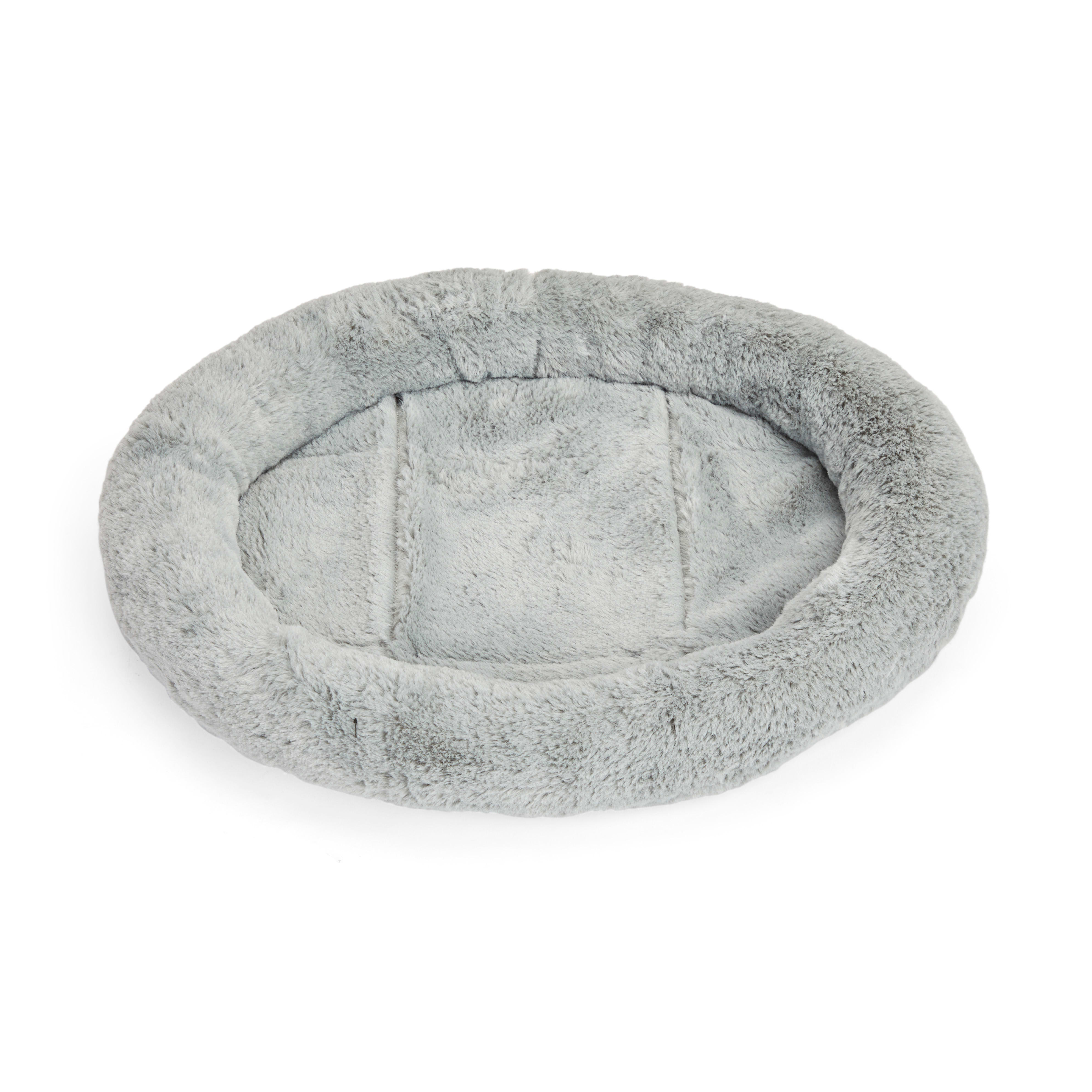 EveryYay Gray Snooze Fest Oval Cat Bed， 17