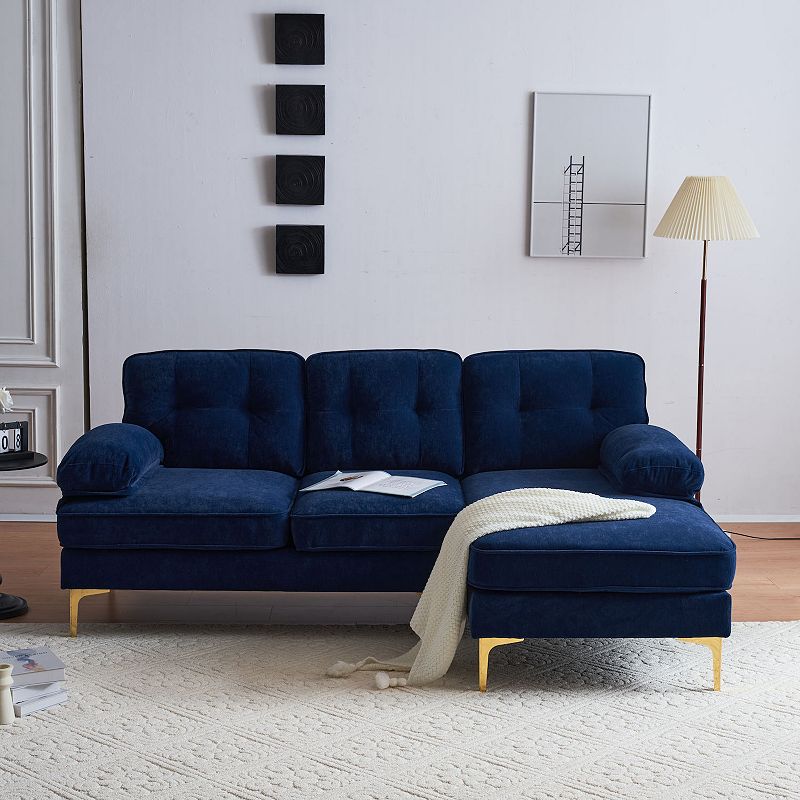 F.c Design 83 Modern  L-shaped Sectional Sofa