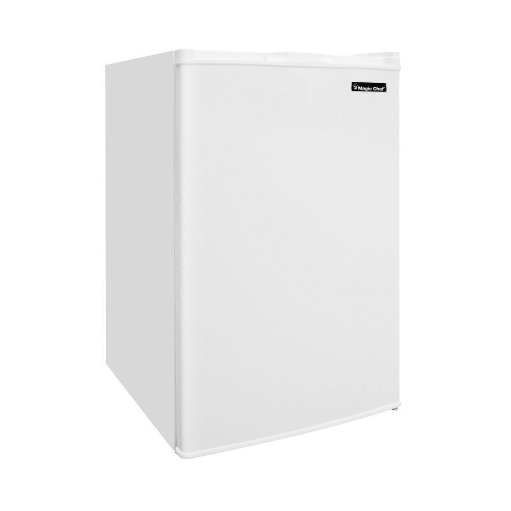 Magic Chef MCUF3W2 3 Cubic Ft Deep Small Mini Adjustable Upright Freezer  White