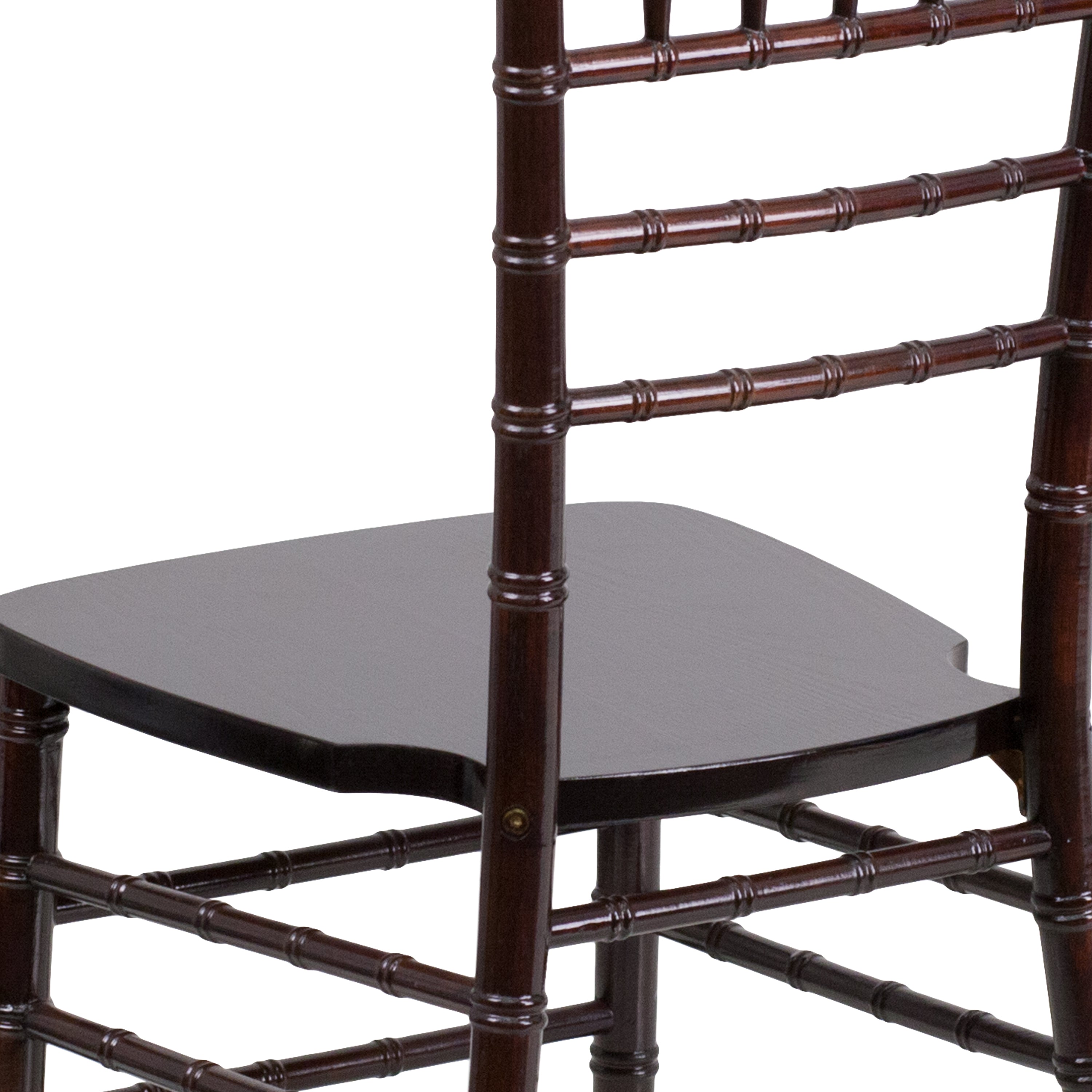 Emma + Oliver Walnut Wood Chiavari Chair