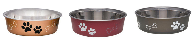 PET BOWL DOG ASSORTD XLG