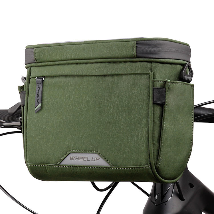 WHEEL UP Nylon Shoulder Windproof bike frame bag Multi purpose Cycling Bag  bike front bag For Bike