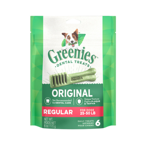 Greenies Dental Dog Treats， 6-oz bag