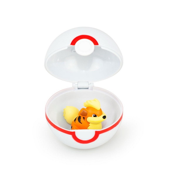 Tomy Pokemon Clip 'N' Carry Poke Ball   Growlithe ...