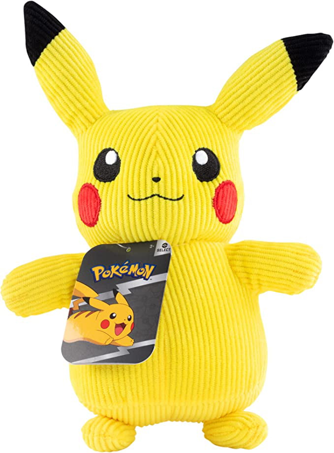 Jazwares Pokemon Pikachu Corduroy Plush - 8