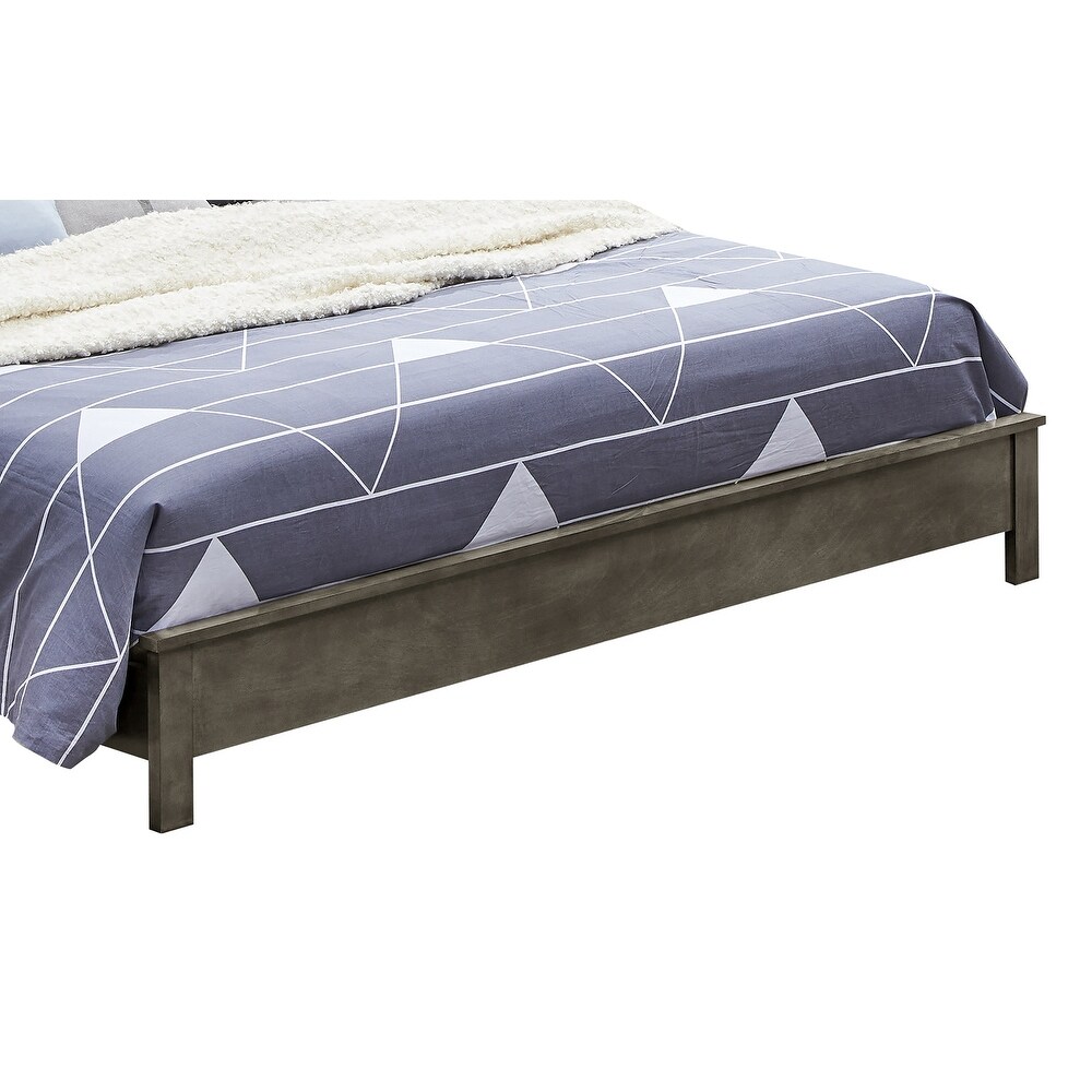 Burlington King Platform Bed with Storage Shelves