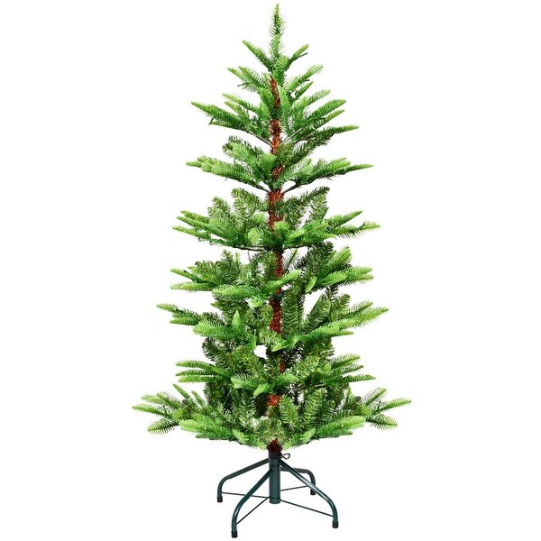 4/5/6/7/8 FT PE/PVC Mixed Automatic Steel Wire Christmas Tree