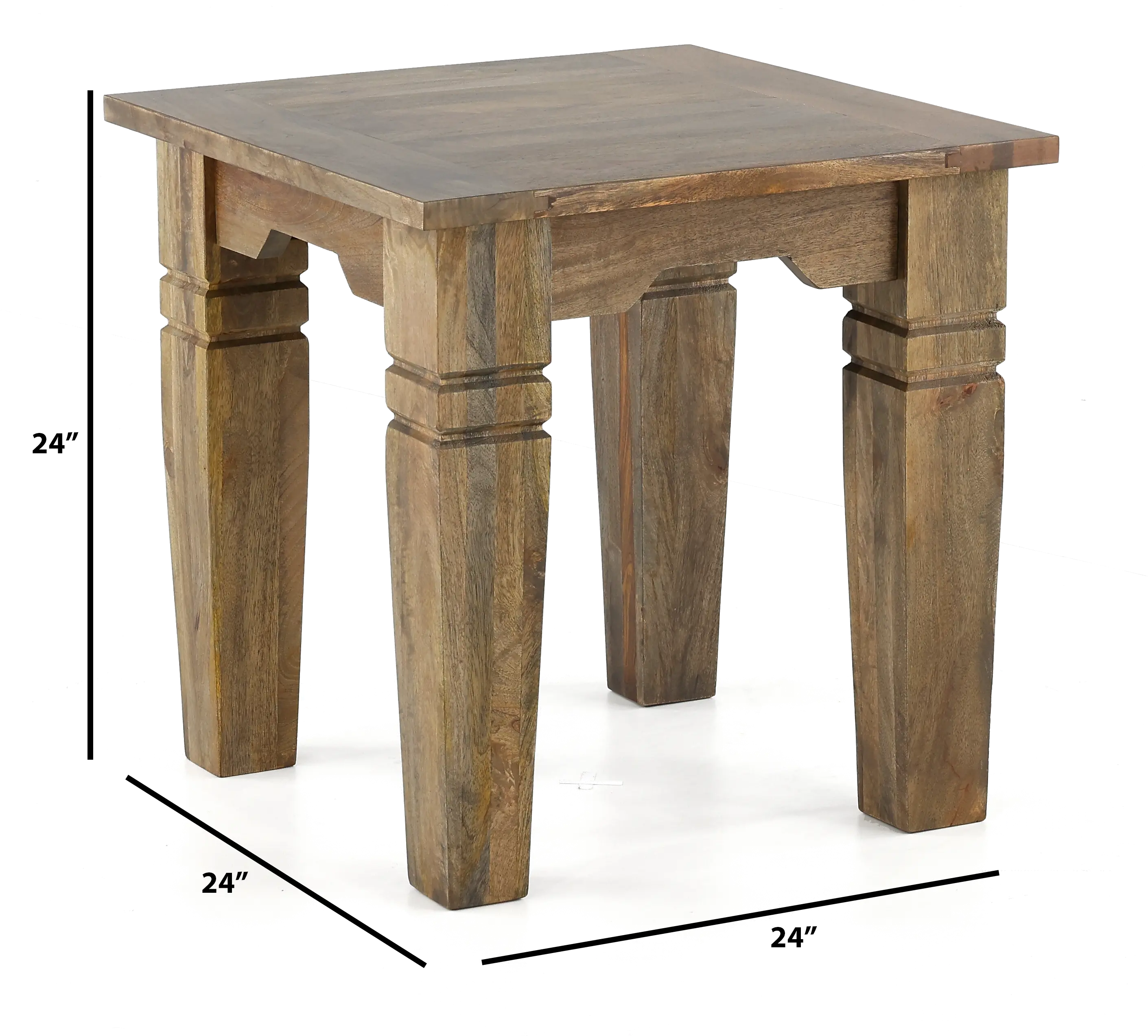 Hamilton Reclaimed Mango End Table