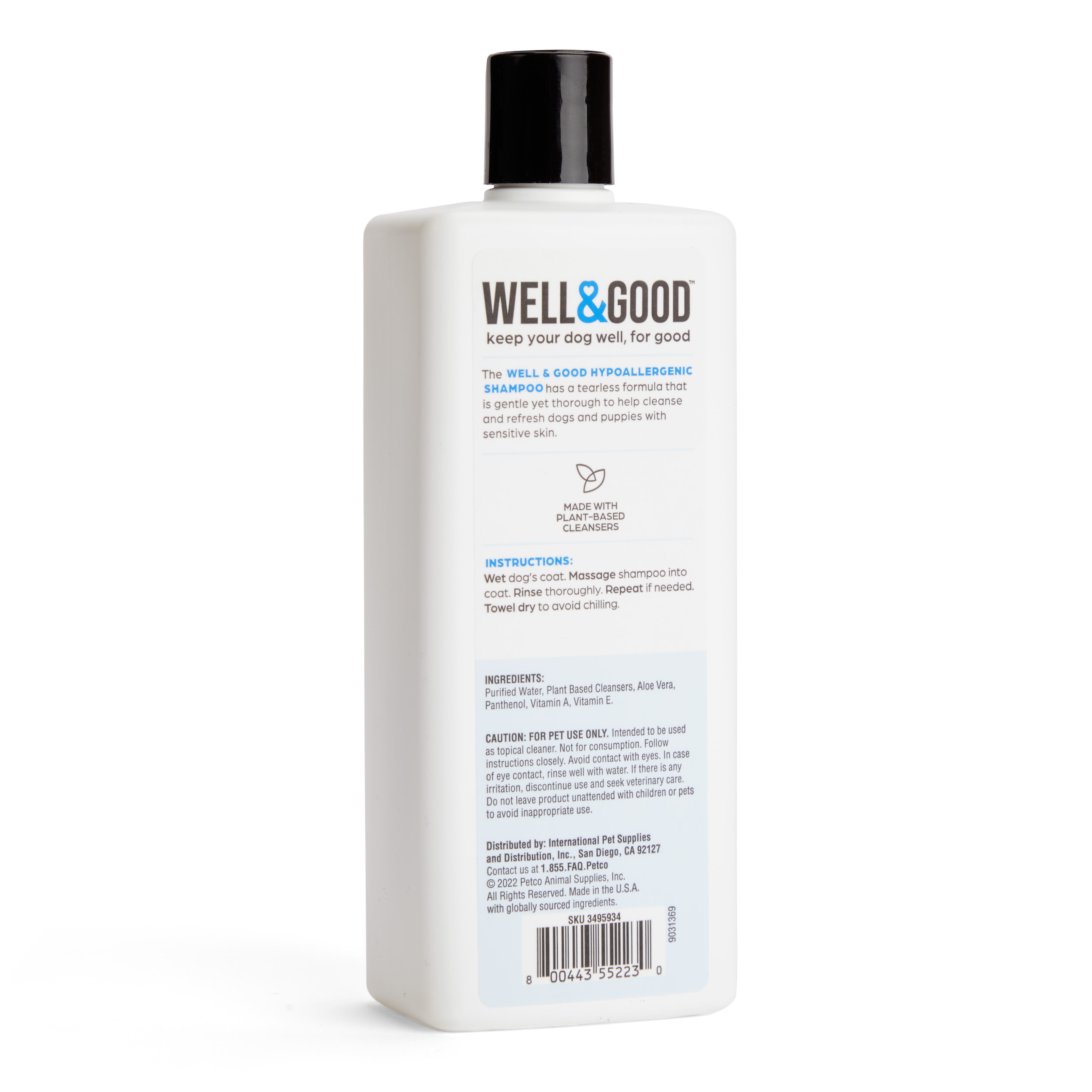 Well  Good Hypoallergenic Dog Shampoo， 32 fl. oz.