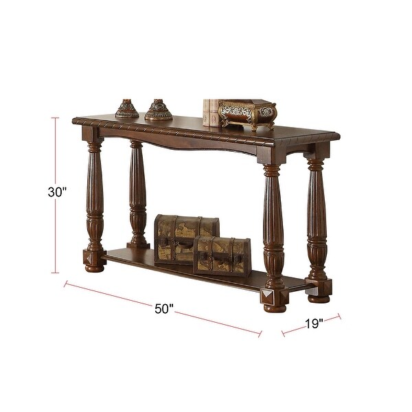 Wooden Brown Console Table