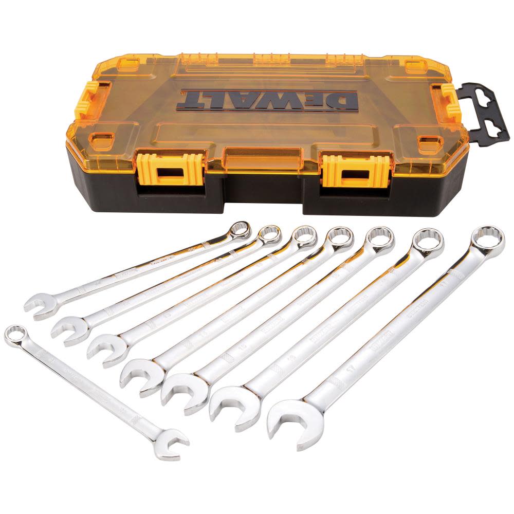 DEWALT 8 piece Metric Combination Wrench Set DWMT73810 from DEWALT