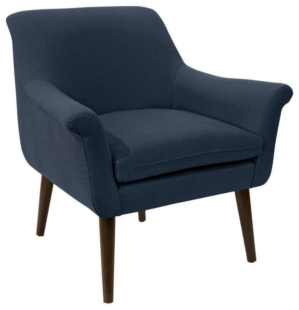 Bennet Modern Armchair   Midcentury   Armchairs And Accent Chairs   by Skyline Furniture Mfg Inc  Houzz