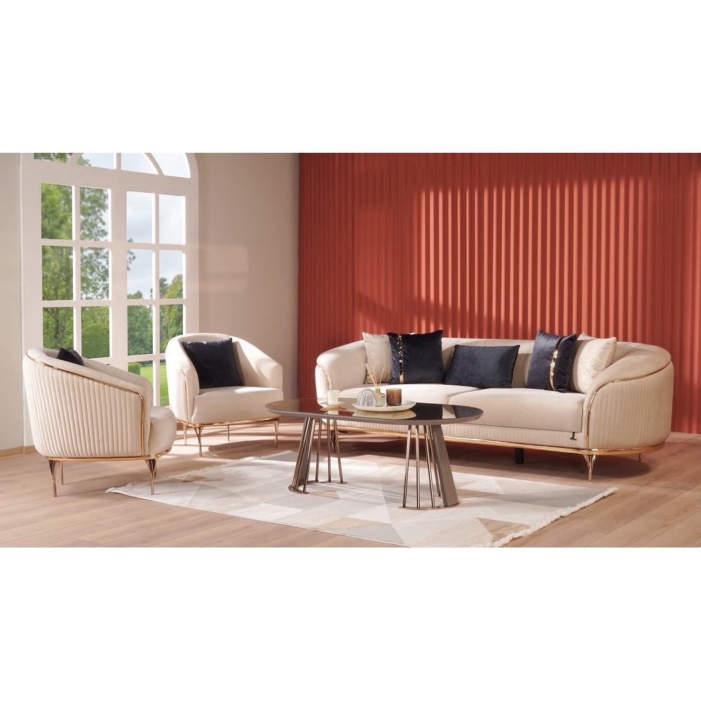 Pandora Two Sofa Two Chair Living Room Set