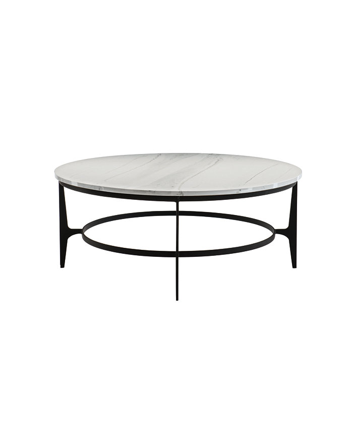 Bernhardt Avondale Round Metal Cocktail Table