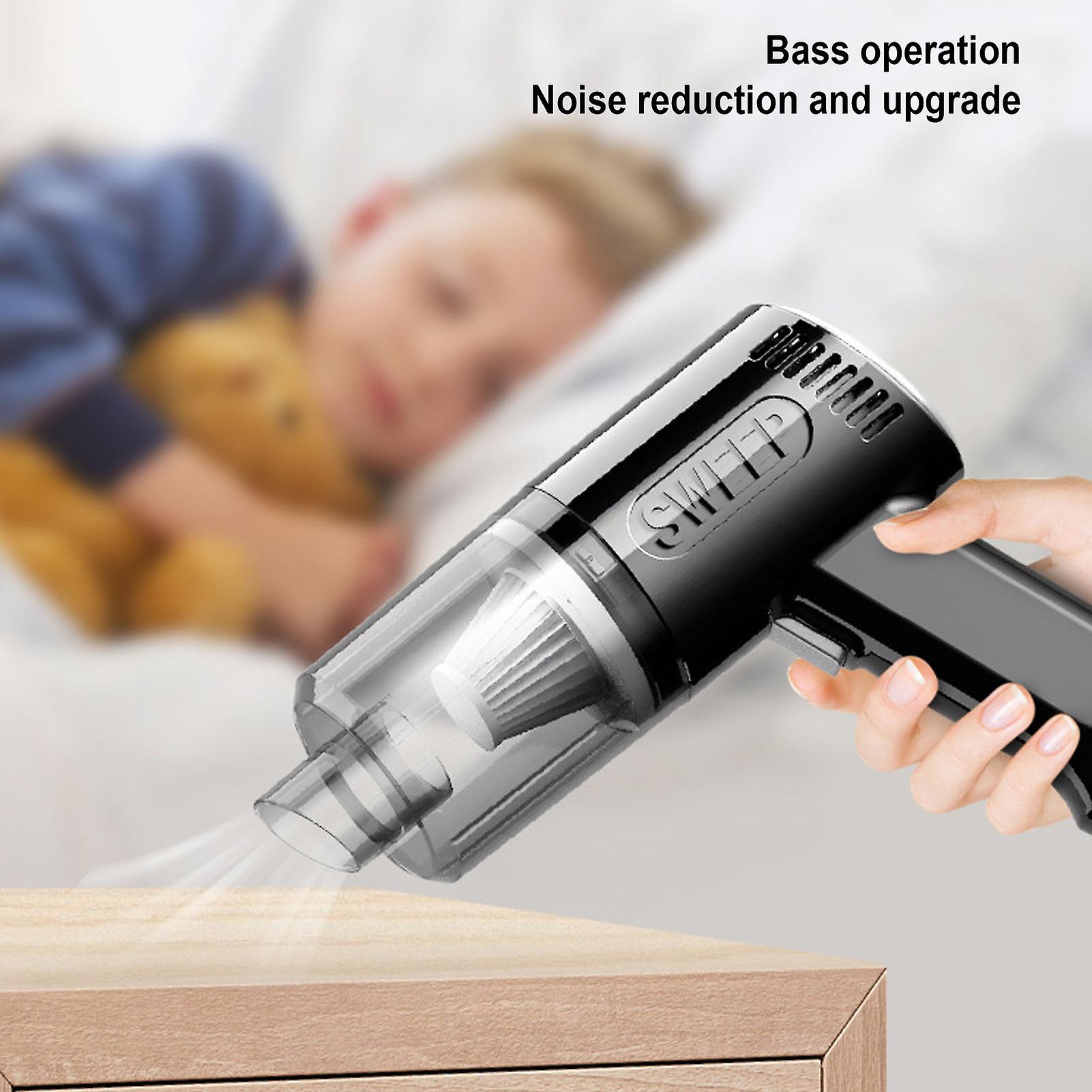 9000pa Cordless Car Vacuum Cleaner Black Washable Reusable Handheld Vacuum Cleaner For Car