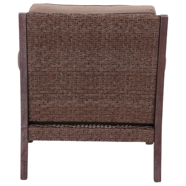 Courtyard Casual Buena Vista II 4 pc Loveseat Group Includes: One Loveseat，One Coffee Table and Two Club Chairs