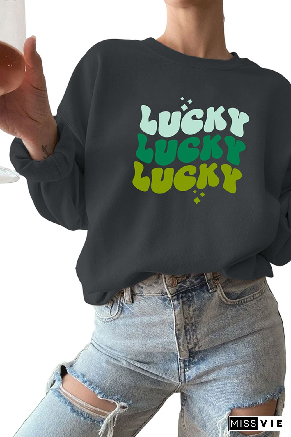 St Patrick's Day Shirt,Shamrock Sweatshirt Wholesale