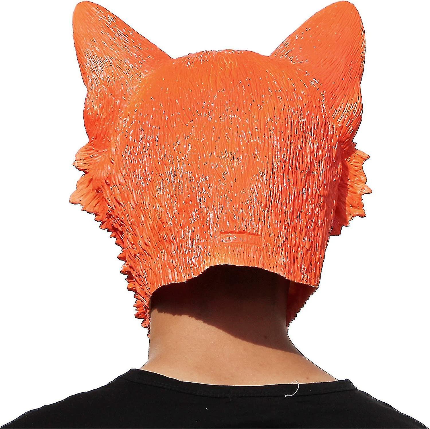 Fox Mask - Halloween Latex Animal Head Mask